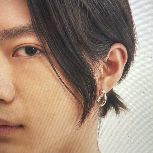 Justine Clenquet Jewelry - Justine Clenquet  DEVON ssense silver ball hoops earring